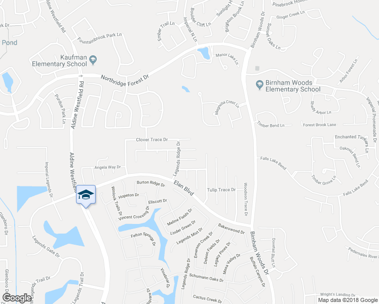 map of restaurants, bars, coffee shops, grocery stores, and more near 3314 Rose Trace Drive in Spring