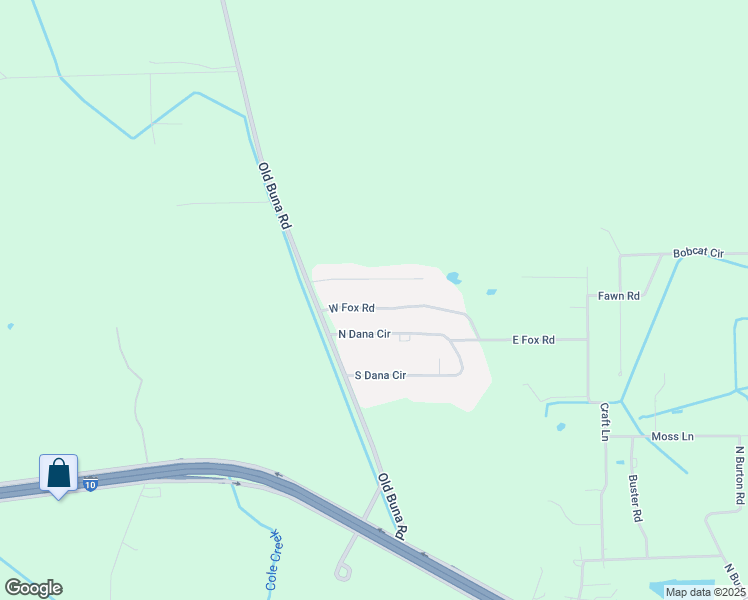 map of restaurants, bars, coffee shops, grocery stores, and more near 8906 West Fox Road in Orange