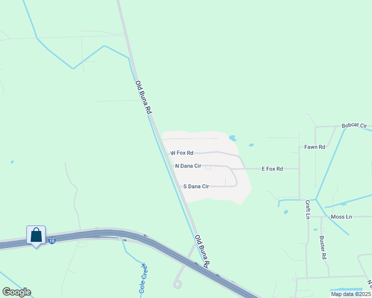 map of restaurants, bars, coffee shops, grocery stores, and more near 8906 W Fox Rd in Orange