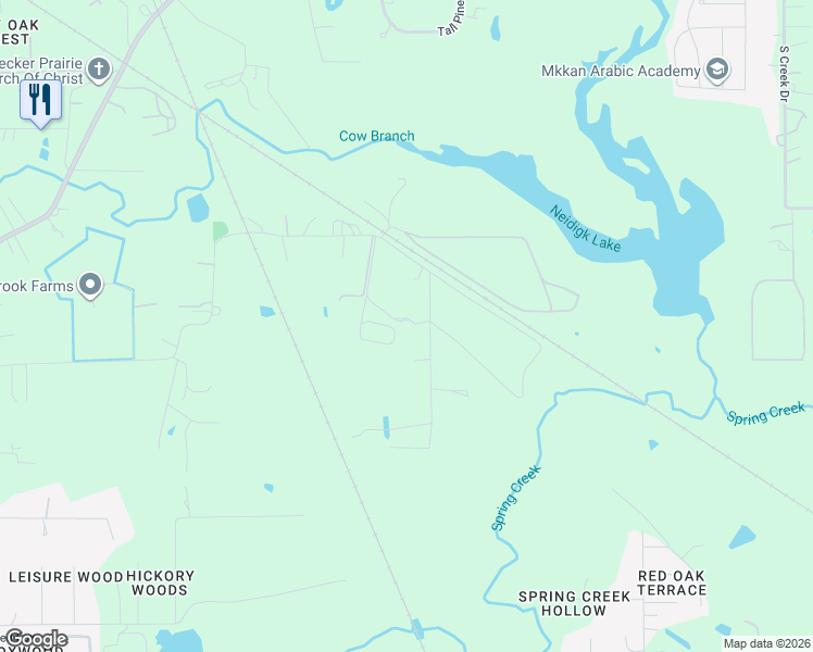 map of restaurants, bars, coffee shops, grocery stores, and more near 1597 Virgie Community Road in Magnolia