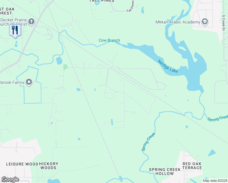 map of restaurants, bars, coffee shops, grocery stores, and more near 1597 Virgie Community Road in Magnolia