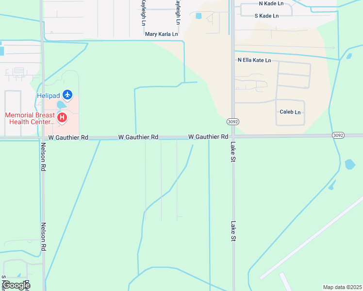 map of restaurants, bars, coffee shops, grocery stores, and more near 6913 Shadow Ln in Lake Charles