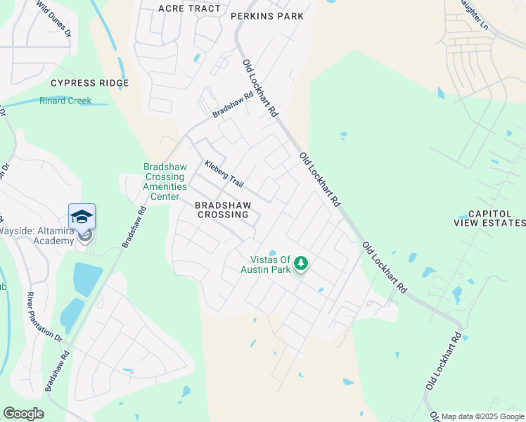 map of restaurants, bars, coffee shops, grocery stores, and more near 5940 Silver Screen Drive in Austin