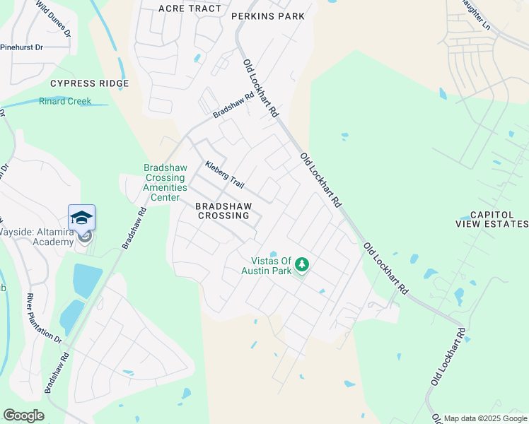 map of restaurants, bars, coffee shops, grocery stores, and more near 5940 Silver Screen Drive in Austin