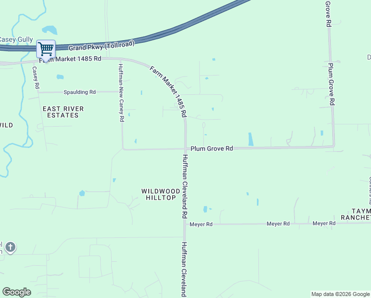 map of restaurants, bars, coffee shops, grocery stores, and more near in Harris County