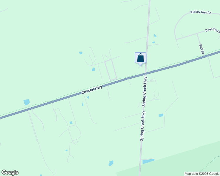 map of restaurants, bars, coffee shops, grocery stores, and more near 4665 Coastal Highway in Crawfordville