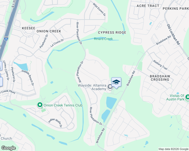 map of restaurants, bars, coffee shops, grocery stores, and more near Prairie Dunes Drive in Austin