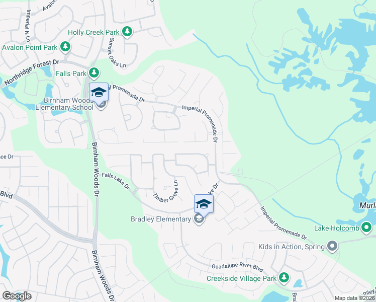 map of restaurants, bars, coffee shops, grocery stores, and more near 3833 Enchanted Timbers Lane in Spring