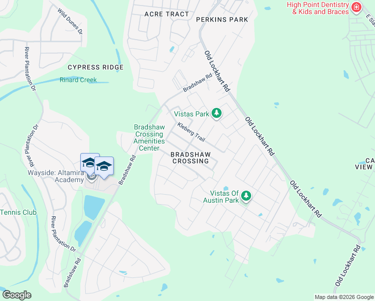 map of restaurants, bars, coffee shops, grocery stores, and more near 5720 Abby Ann Lane in Austin