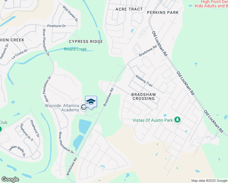 map of restaurants, bars, coffee shops, grocery stores, and more near 10412 Premier Park Street in Austin