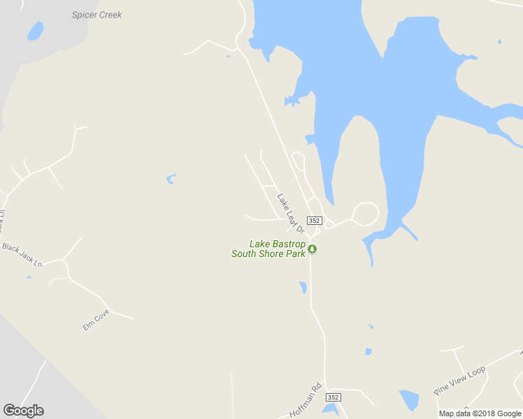 map of restaurants, bars, coffee shops, grocery stores, and more near 116 Deer Lake in Bastrop