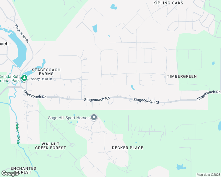 map of restaurants, bars, coffee shops, grocery stores, and more near 2326 Timber Knob Court in Magnolia