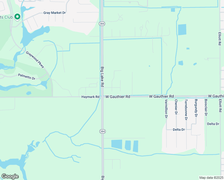 map of restaurants, bars, coffee shops, grocery stores, and more near 6878 North Banbury Road in Lake Charles
