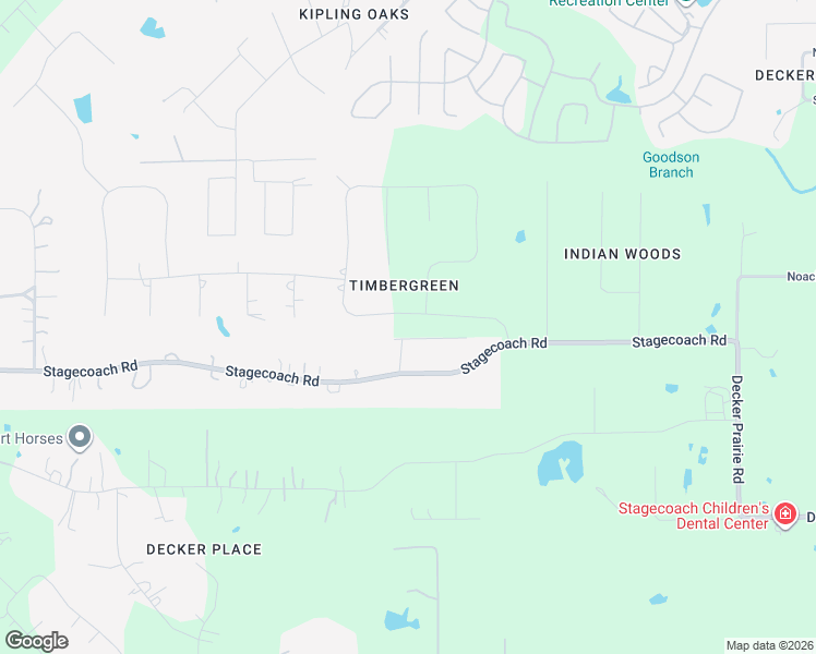 map of restaurants, bars, coffee shops, grocery stores, and more near 14127 Timbergreen Drive in Magnolia
