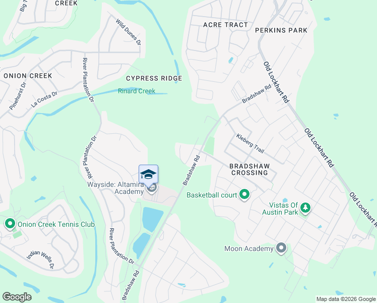 map of restaurants, bars, coffee shops, grocery stores, and more near 10412 Premier Park Street in Austin