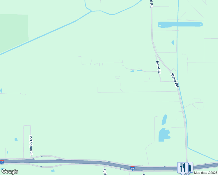 map of restaurants, bars, coffee shops, grocery stores, and more near 8946 Morgan Lane in Orange