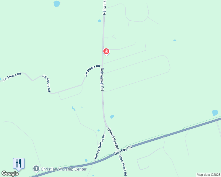 map of restaurants, bars, coffee shops, grocery stores, and more near in Crawfordville