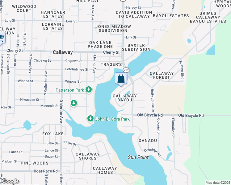 map of restaurants, bars, coffee shops, grocery stores, and more near 7019 Yellow Bluff Road in Panama City