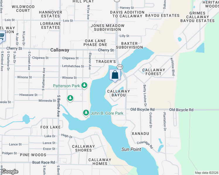 map of restaurants, bars, coffee shops, grocery stores, and more near 7019 Yellow Bluff Road in Panama City