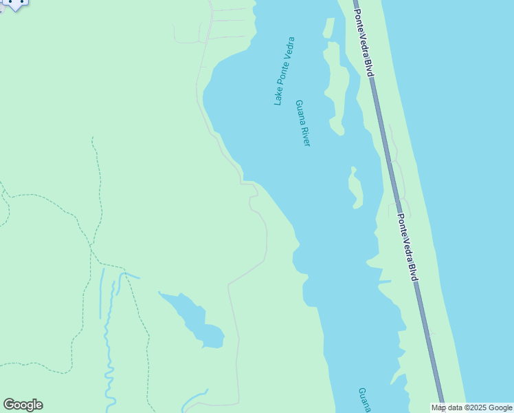 map of restaurants, bars, coffee shops, grocery stores, and more near 1288 Neck Road in Ponte Vedra Beach