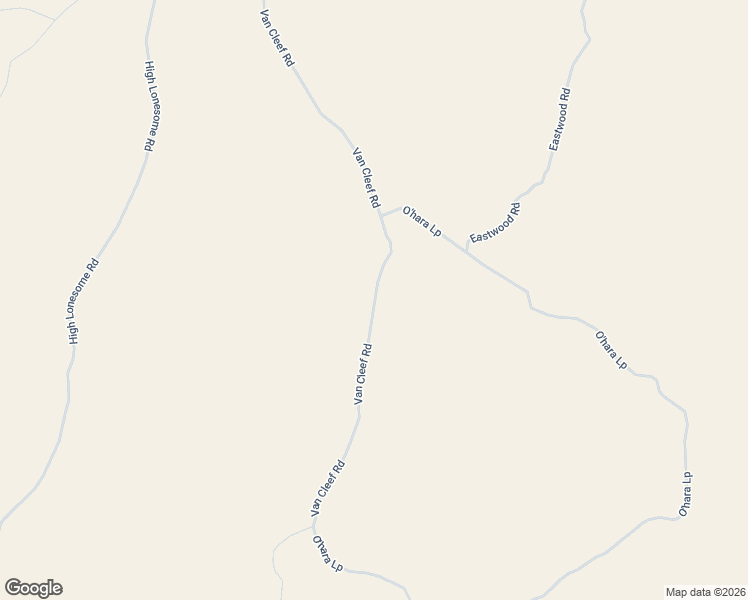 map of restaurants, bars, coffee shops, grocery stores, and more near Van Cleef Road in Val Verde County