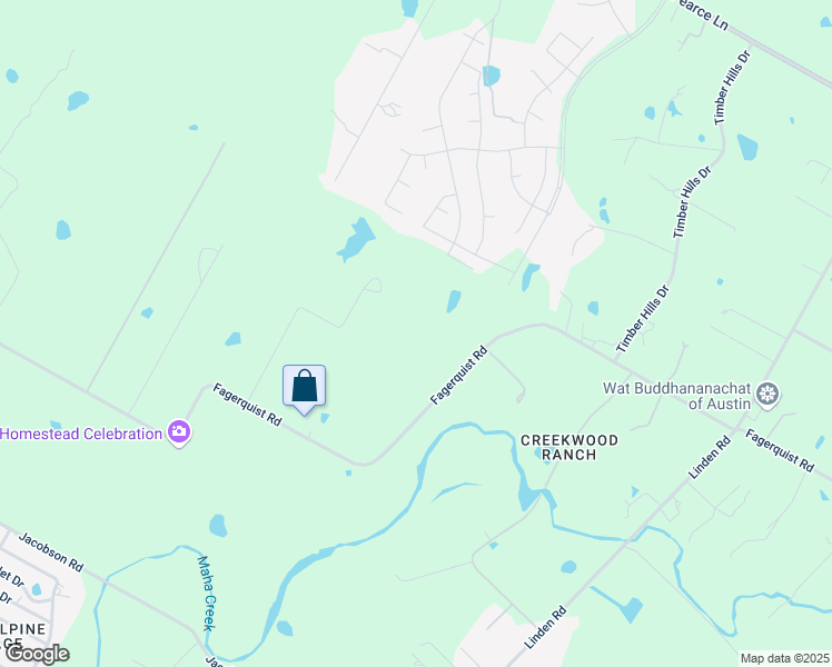 map of restaurants, bars, coffee shops, grocery stores, and more near 15900 Fagerquist Road in Travis County