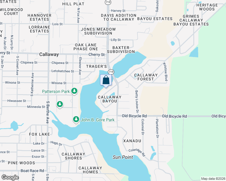 map of restaurants, bars, coffee shops, grocery stores, and more near 7112 Yellow Bluff Road in Panama City