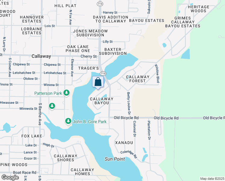 map of restaurants, bars, coffee shops, grocery stores, and more near 309 South Star Avenue in Panama City