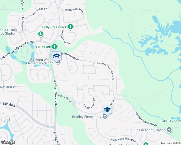 map of restaurants, bars, coffee shops, grocery stores, and more near 31262 Shady Arbor Lane in Spring
