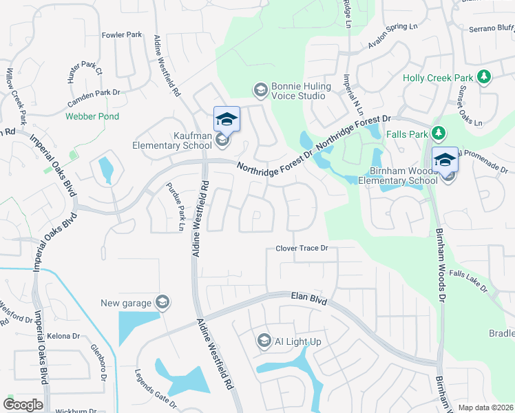 map of restaurants, bars, coffee shops, grocery stores, and more near 31007 Sundance Woods Court in Spring