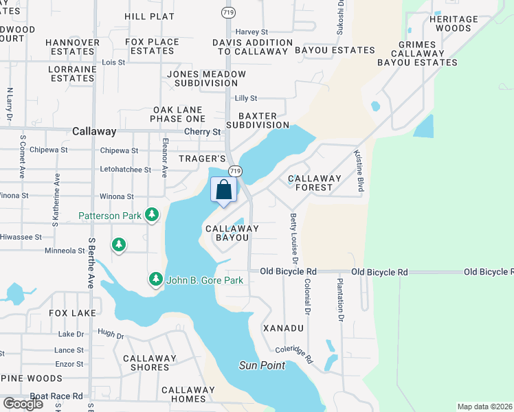 map of restaurants, bars, coffee shops, grocery stores, and more near 312 South Star Avenue in Panama City