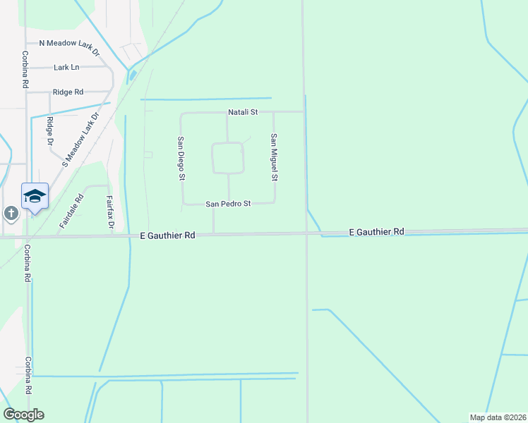 map of restaurants, bars, coffee shops, grocery stores, and more near 4033 San Pedro St in Lake Charles