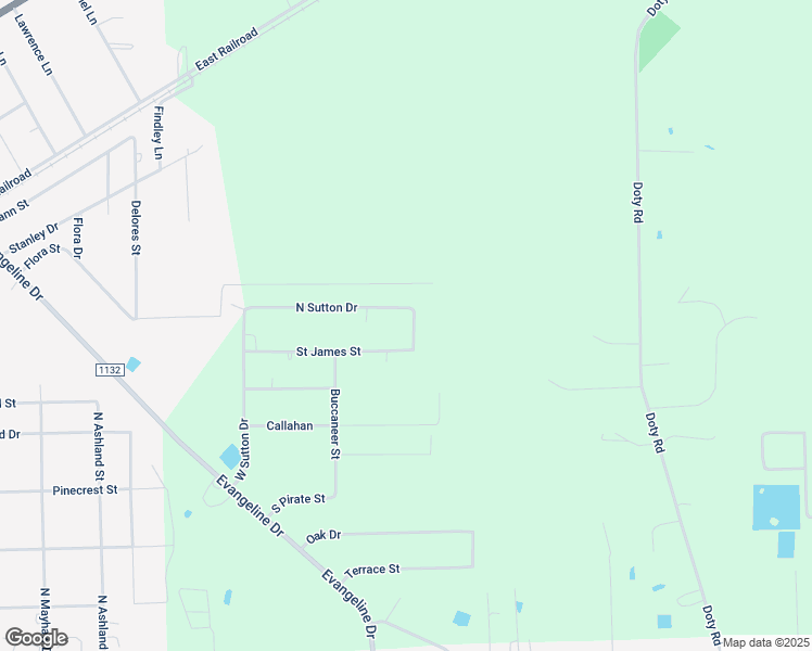 map of restaurants, bars, coffee shops, grocery stores, and more near 4255 Saint James Street in Vidor