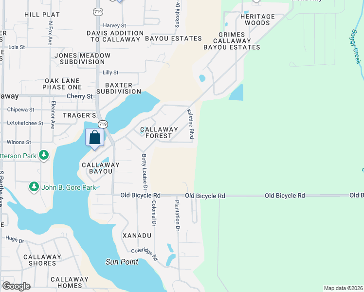 map of restaurants, bars, coffee shops, grocery stores, and more near 124 Kristine Boulevard in Panama City