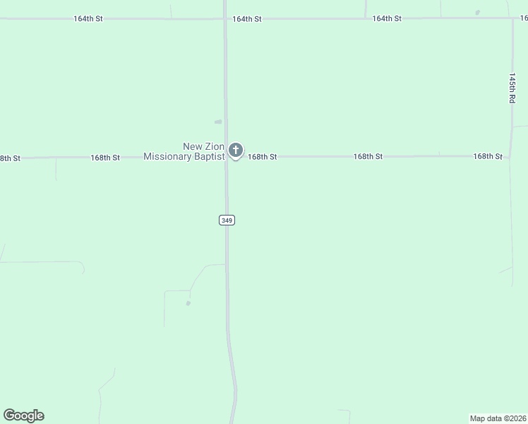 map of restaurants, bars, coffee shops, grocery stores, and more near 16858 North County Road 349 in McAlpin