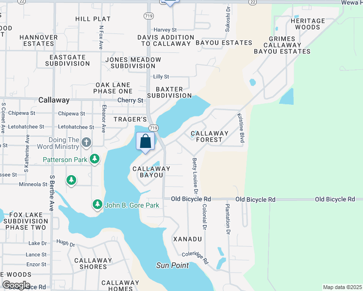 map of restaurants, bars, coffee shops, grocery stores, and more near 321 Courtford Drive in Panama City