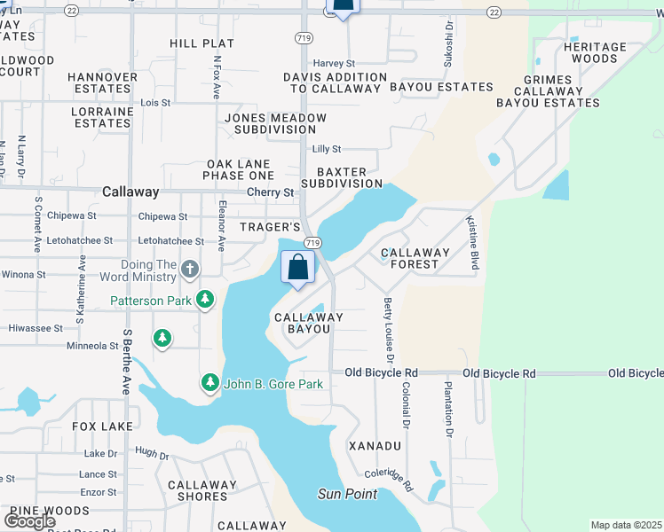 map of restaurants, bars, coffee shops, grocery stores, and more near 223 South Star Avenue in Panama City