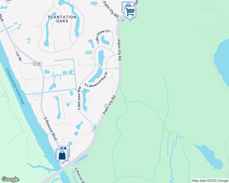 map of restaurants, bars, coffee shops, grocery stores, and more near 844 Sawyer Run Lane in Ponte Vedra Beach