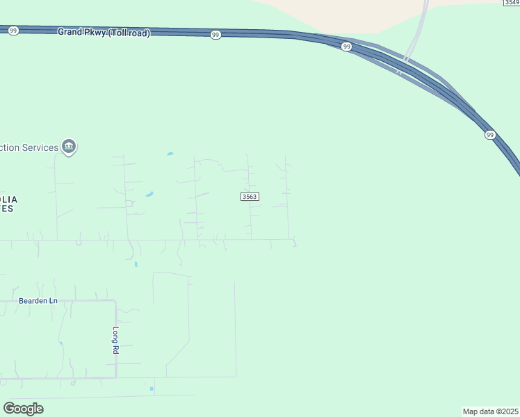 map of restaurants, bars, coffee shops, grocery stores, and more near 112 County Road 3563 in New Caney