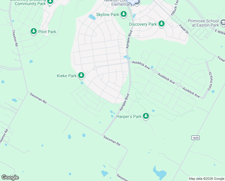 map of restaurants, bars, coffee shops, grocery stores, and more near 9100 Chrysler Bend in Austin