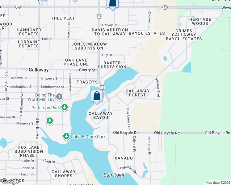 map of restaurants, bars, coffee shops, grocery stores, and more near 7519 Yellow Bluff Road in Panama City