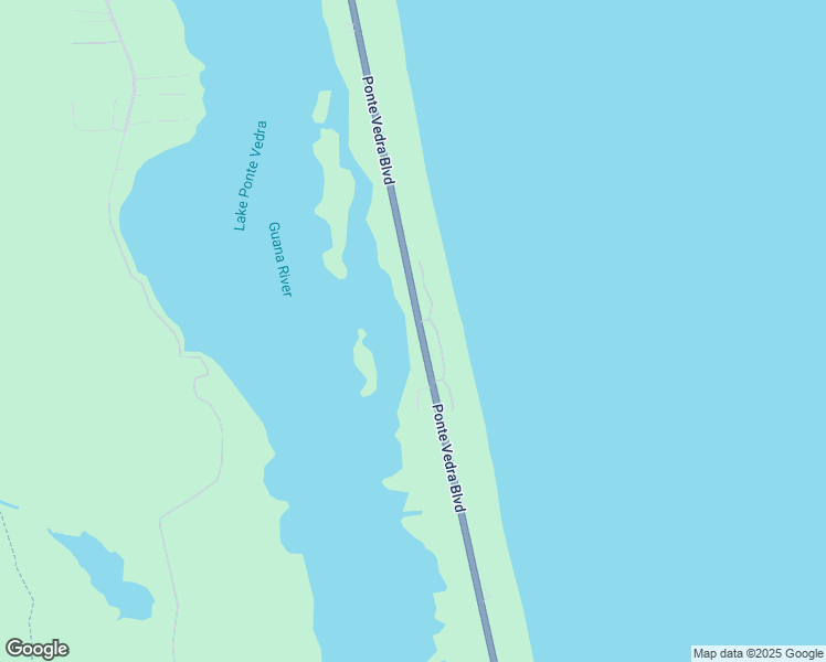 map of restaurants, bars, coffee shops, grocery stores, and more near 1240 Ponte Vedra Boulevard in Ponte Vedra Beach