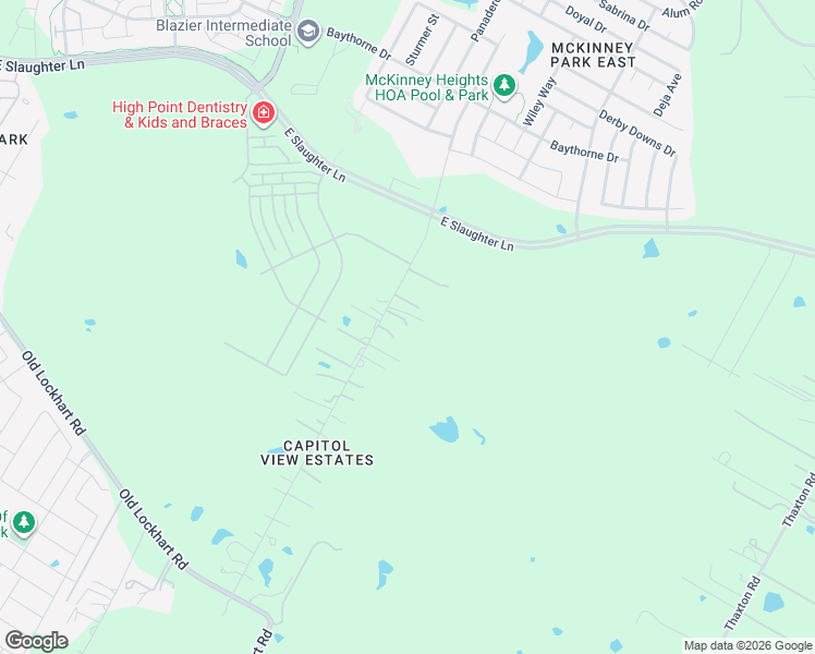 map of restaurants, bars, coffee shops, grocery stores, and more near 9517 Capitol View Drive in Austin