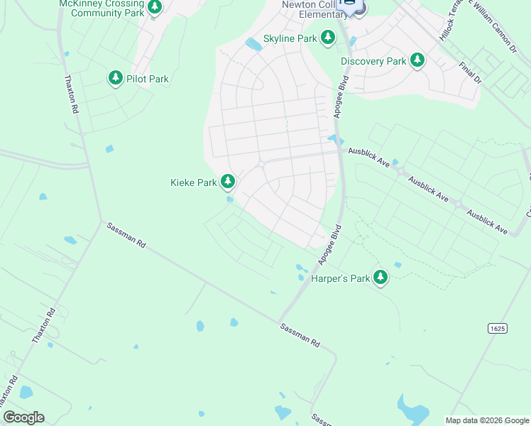 map of restaurants, bars, coffee shops, grocery stores, and more near 8100 Sassman Road in Austin