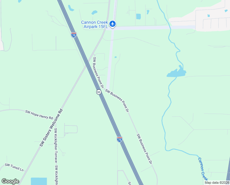 map of restaurants, bars, coffee shops, grocery stores, and more near 1152 Southwest Business Point Drive in Lake City