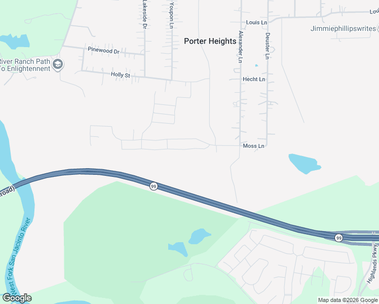 map of restaurants, bars, coffee shops, grocery stores, and more near 21030 Alexander Lane in Porter
