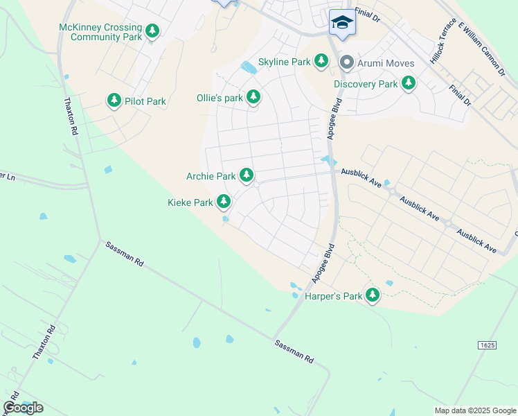 map of restaurants, bars, coffee shops, grocery stores, and more near 8100 Sassman Road in Austin