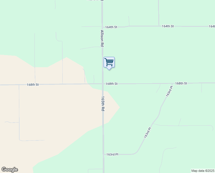 map of restaurants, bars, coffee shops, grocery stores, and more near 16806 165th Road in Live Oak