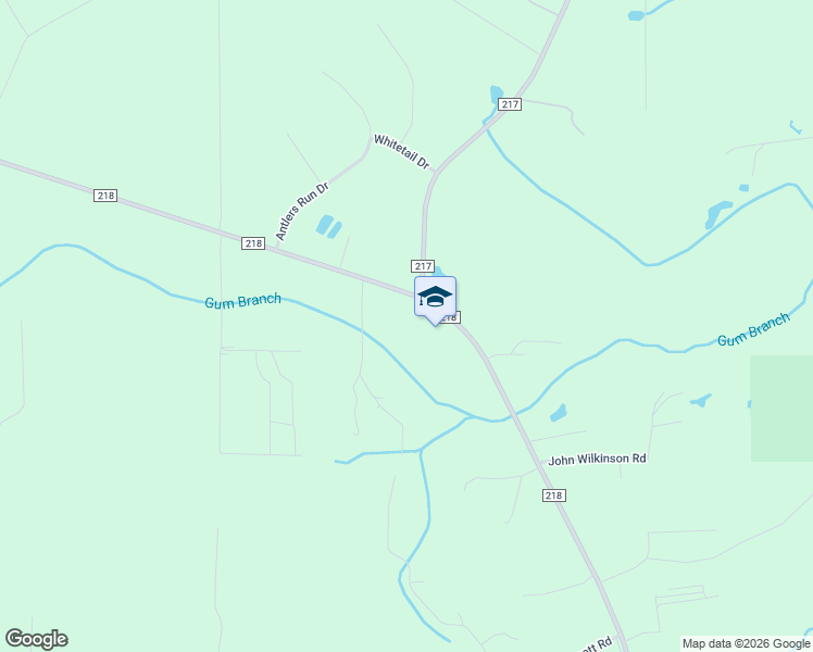 map of restaurants, bars, coffee shops, grocery stores, and more near 6345 County Road 218 in Jacksonville