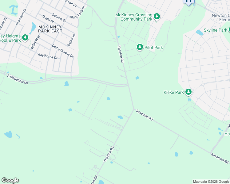 map of restaurants, bars, coffee shops, grocery stores, and more near 9004 Thaxton Road in Austin